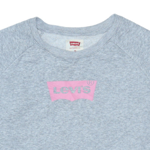 Teens UK Size 14 Levi's Grey Pullover Sweatshirt