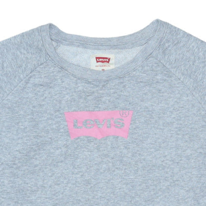 Teens UK Size 14 Levi's Grey Pullover Sweatshirt
