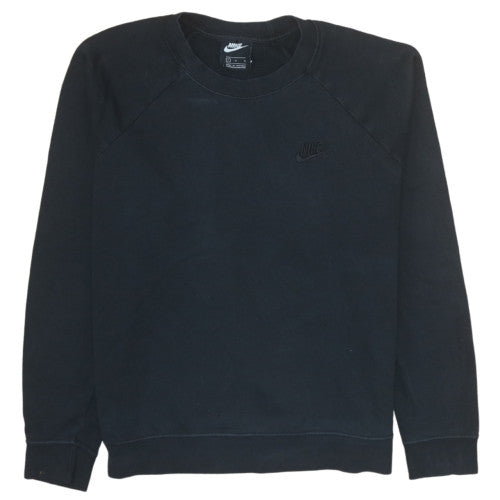Mens UK Size L Nike Black Pullover Sweatshirt