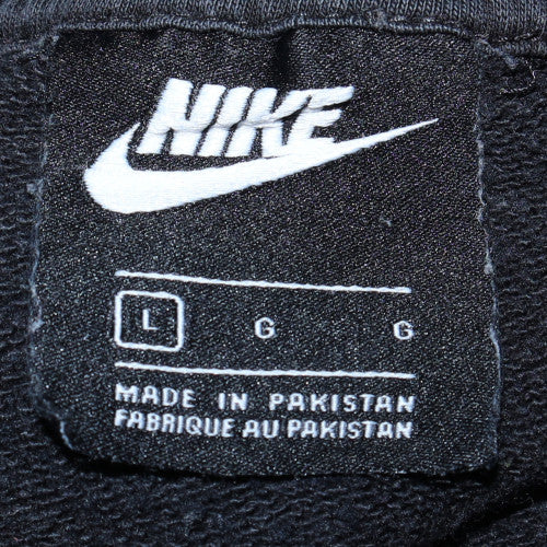 Mens UK Size L Nike Black Pullover Sweatshirt