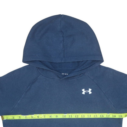 Teens UK Size 14 Under armour Blue Pullover Hoodie