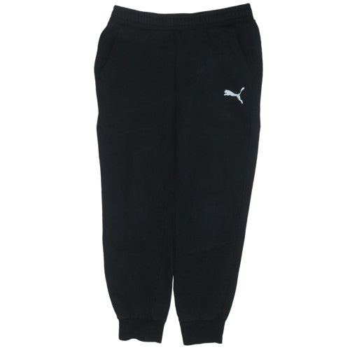 Mens UK Size L PUMA Regular Fit Jogger Black Trousers