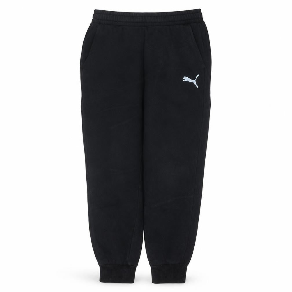 Mens UK Size L PUMA Regular Fit Jogger Black Trousers