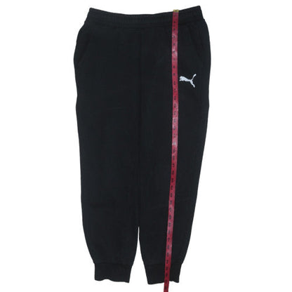 Mens UK Size L PUMA Regular Fit Jogger Black Trousers
