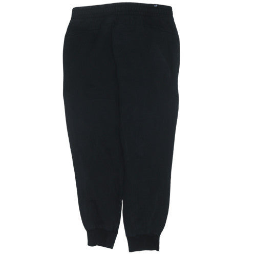 Mens UK Size L PUMA Regular Fit Jogger Black Trousers