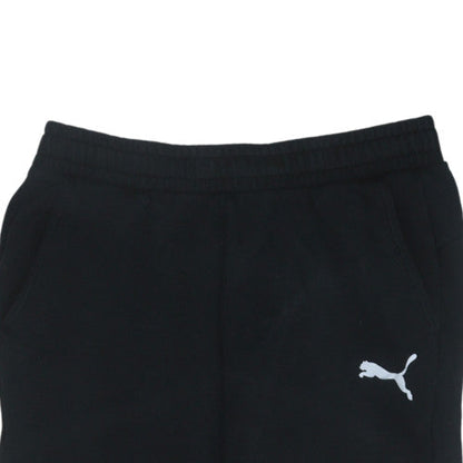 Mens UK Size L PUMA Regular Fit Jogger Black Trousers