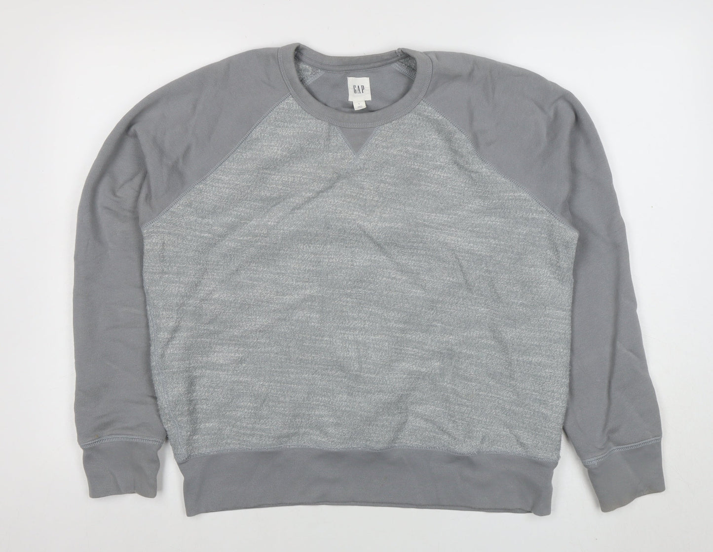 Mens UK Size L Gap Grey Pullover Sweatshirt