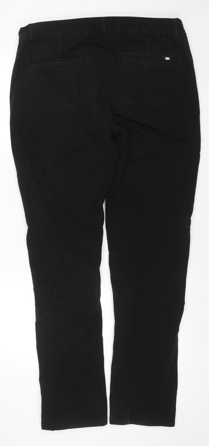 Mens UK Size L Kangol Regular Fit Chino Black Trousers