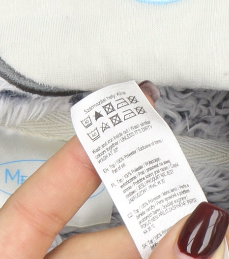 Womens UK Size 16-18 Me To You Grey Full Zip Hoodie