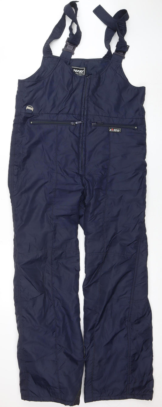 Mens UK Size M Campri Regular Fit Snow Pants Blue Trousers