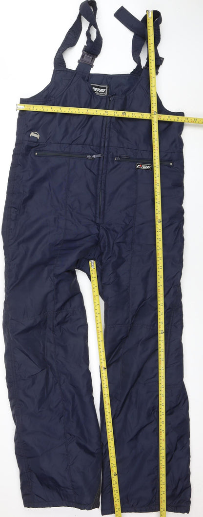 Mens UK Size M Campri Regular Fit Snow Pants Blue Trousers