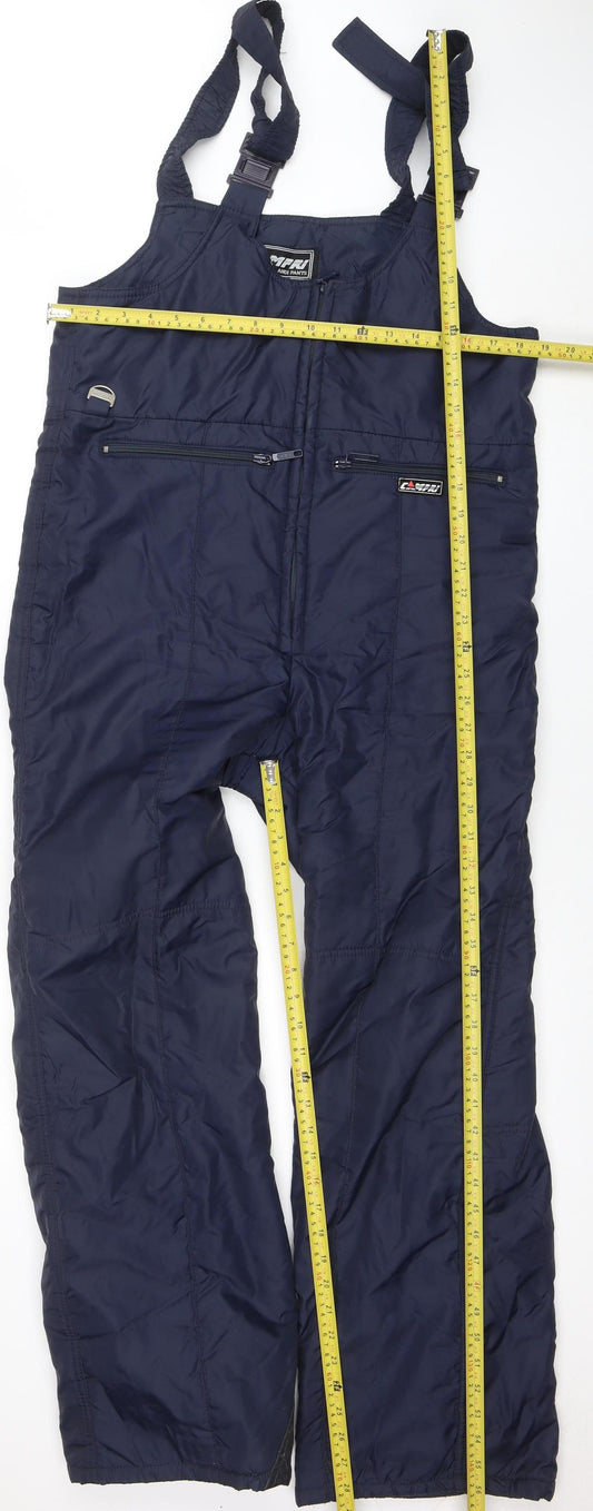 Mens UK Size M Campri Regular Fit Snow Pants Blue Trousers