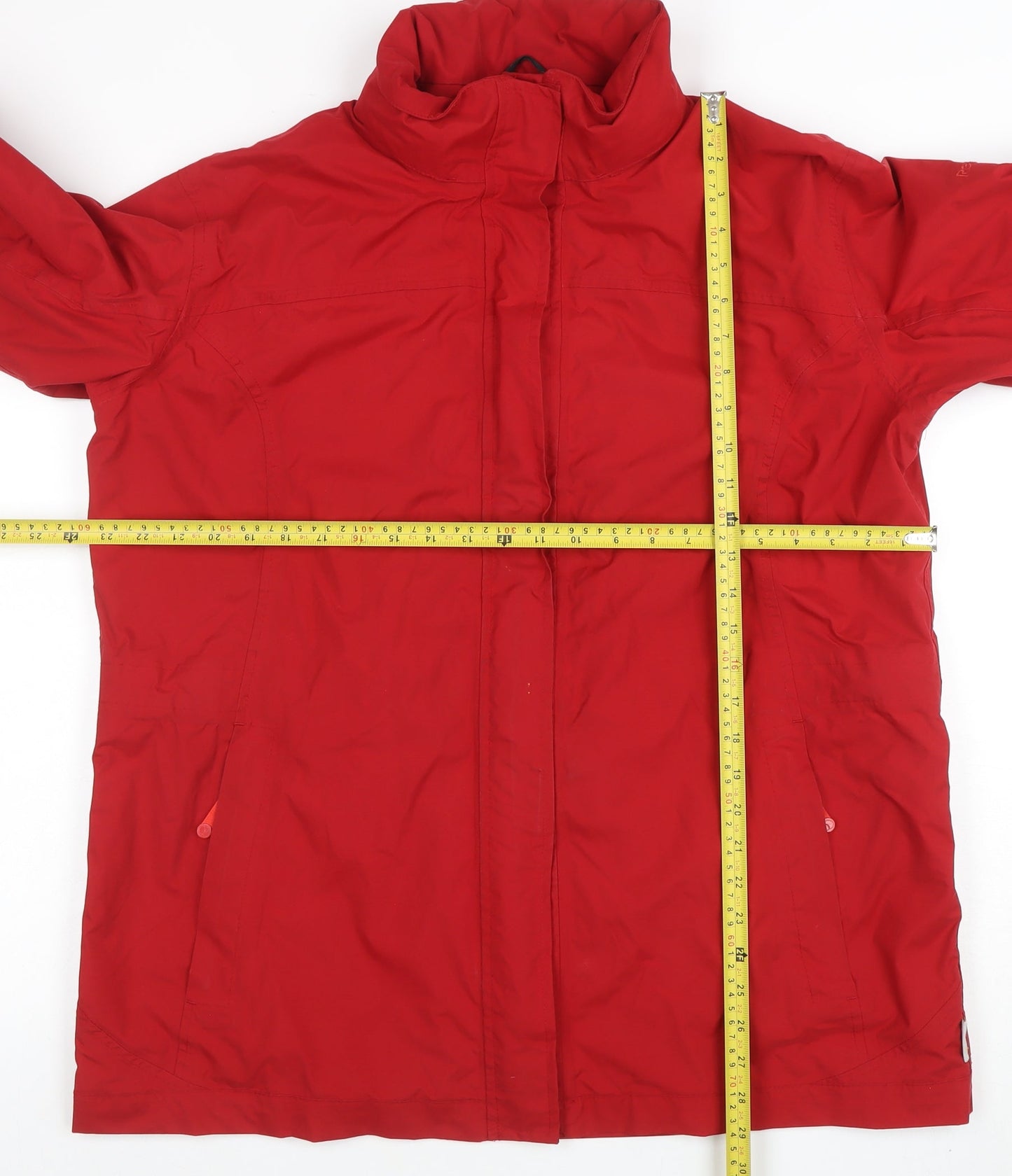 Regatta Women Red Waterproof Mid-Length Parka Jacket Size 18