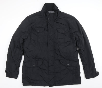 Mens UK Size XL BHS Black Parka Coat