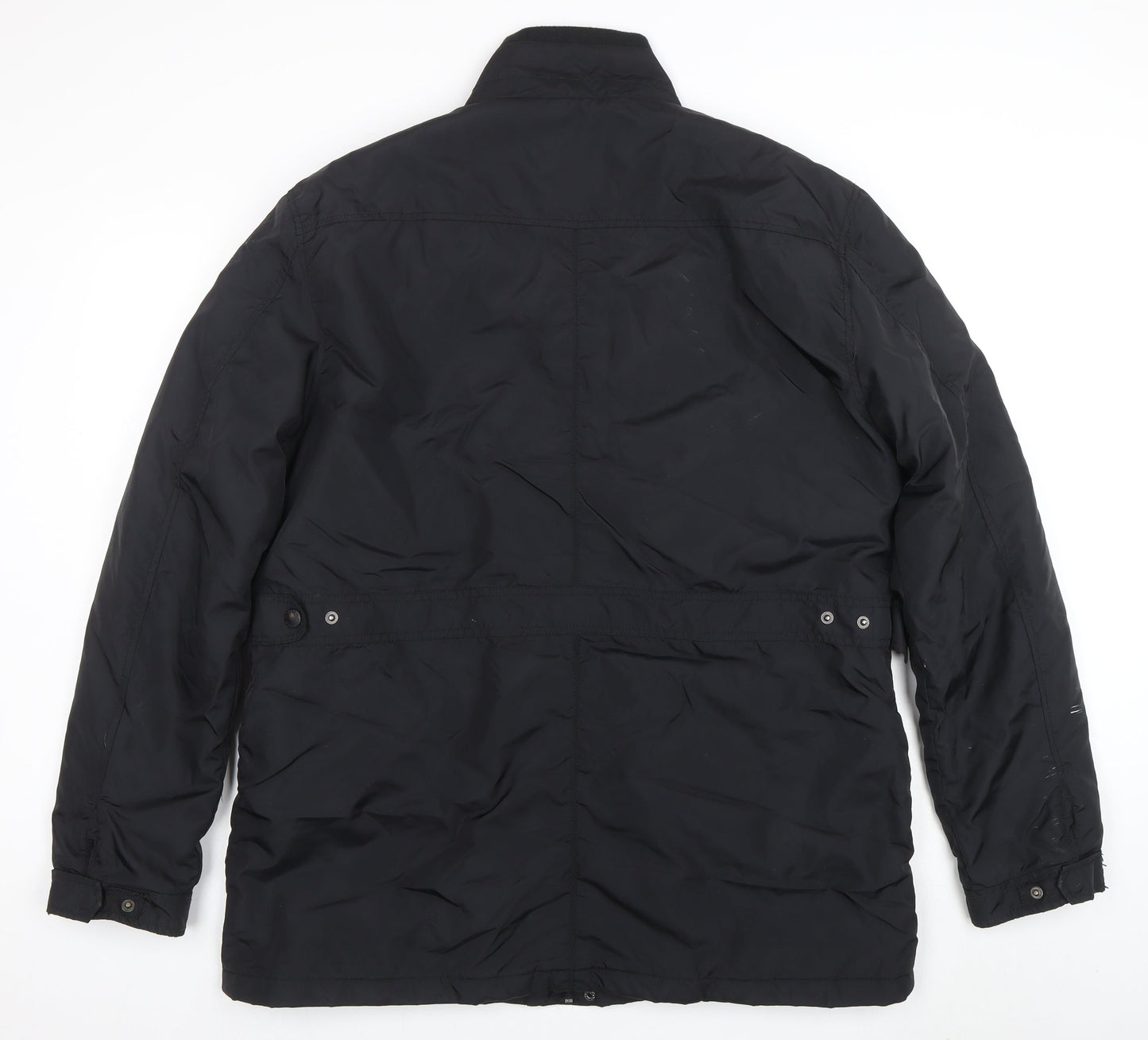 Mens UK Size XL BHS Black Parka Coat