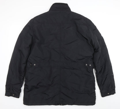 Mens UK Size XL BHS Black Parka Coat