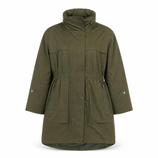 Womens UK Size L Axcent Green Parka Coat