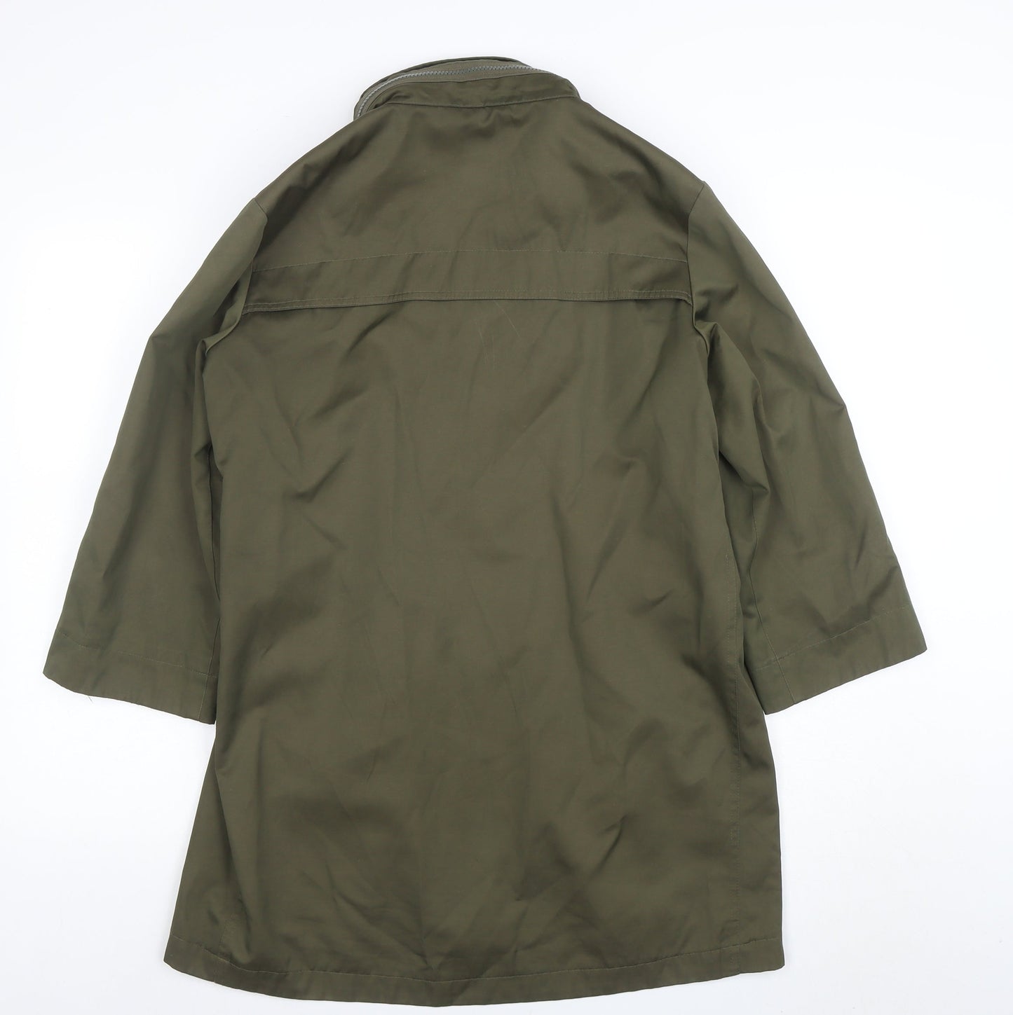 Womens UK Size L Axcent Green Parka Coat