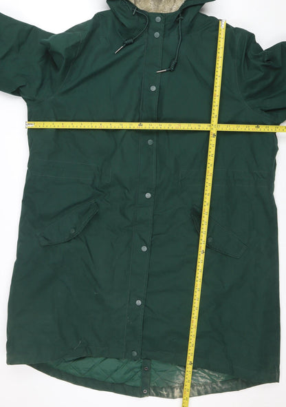 Womens UK Size 22 Seasalt Cornwall Green Rain Coat