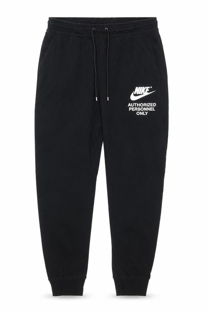 Nike Men's Black Jogger Sweatpants Size S Fleece Drawstring Tapered