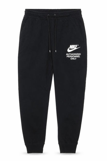 Nike Men's Black Jogger Sweatpants Size S Fleece Drawstring Tapered