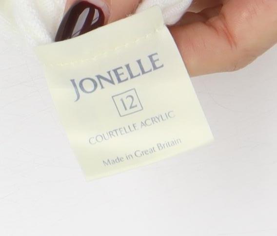 Womens UK Size 12 Jonelle Ivory Pullover Jumper