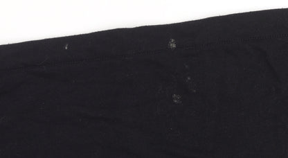 Old Navy Women's Black 2XL Short Sleeve Basic T-Shirt