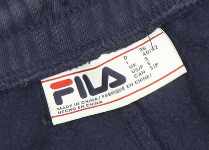 Mens UK Size S FILA Regular Fit Jogger Blue Trousers