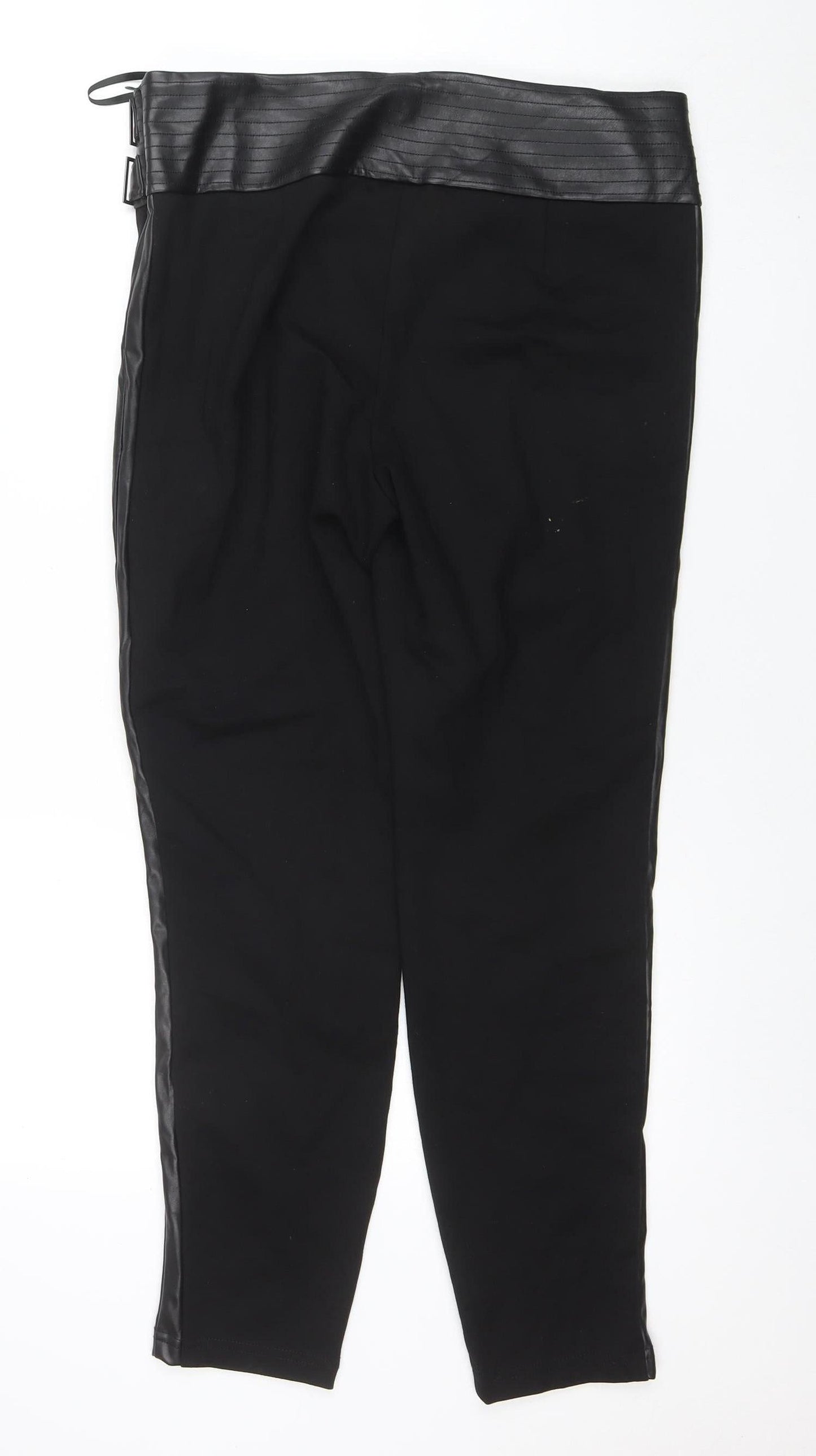 Womens UK Size 16 Rick Cardona  Leggings Black Leggings