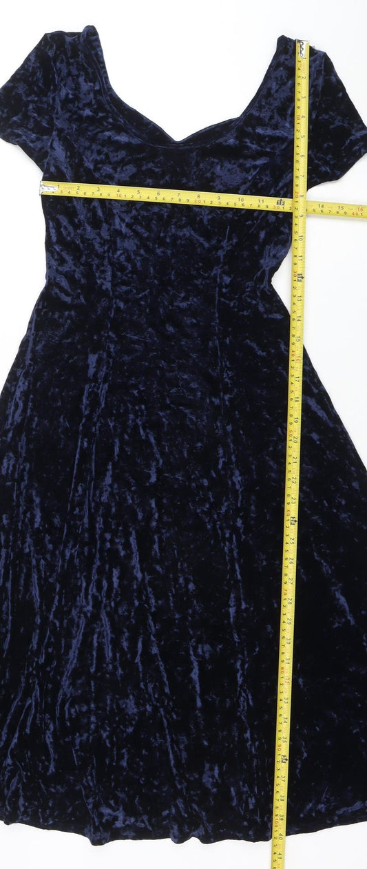 Womens UK Size 10 St Michael Fit & Flare Dress