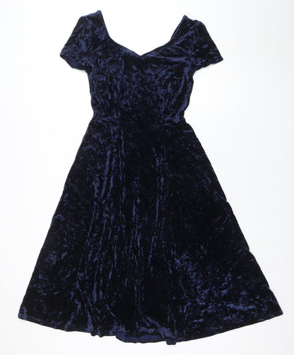 Womens UK Size 10 St Michael Fit & Flare Dress