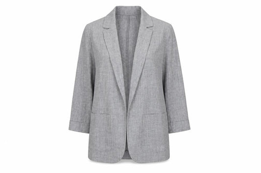 Womens UK Size 12 Marks and Spencer Regular Grey Blazer