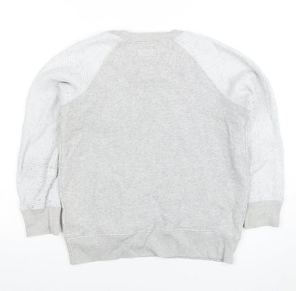 Womens UK Size 8 Jack Wills Grey Pullover Sweatshirt