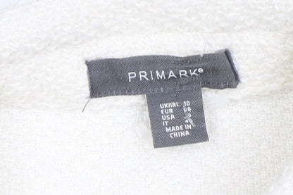 Womens UK Size 10 Primark Regular Ivory Blazer