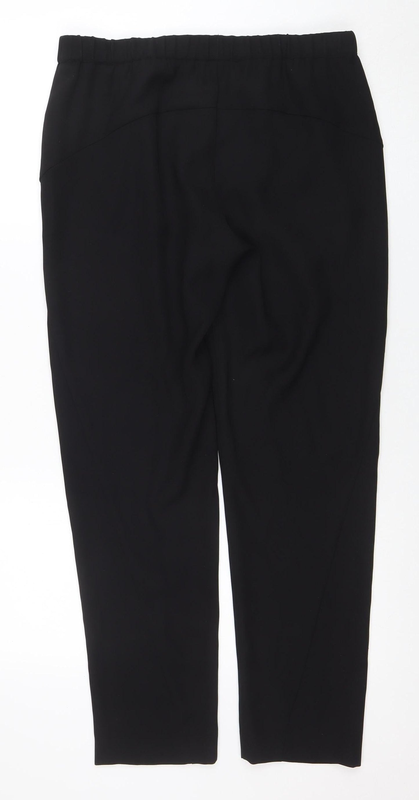 Womens UK Size 12 Kin by John Lewis Regular Fit Casual Business Travel Black Tro