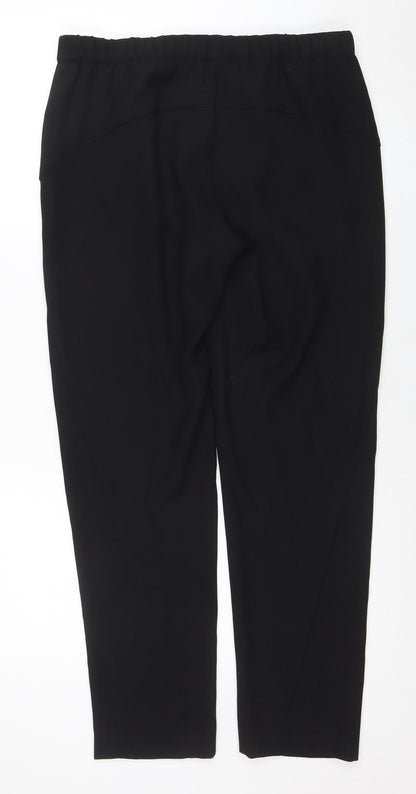 Womens UK Size 12 Kin by John Lewis Regular Fit Casual Business Travel Black Tro