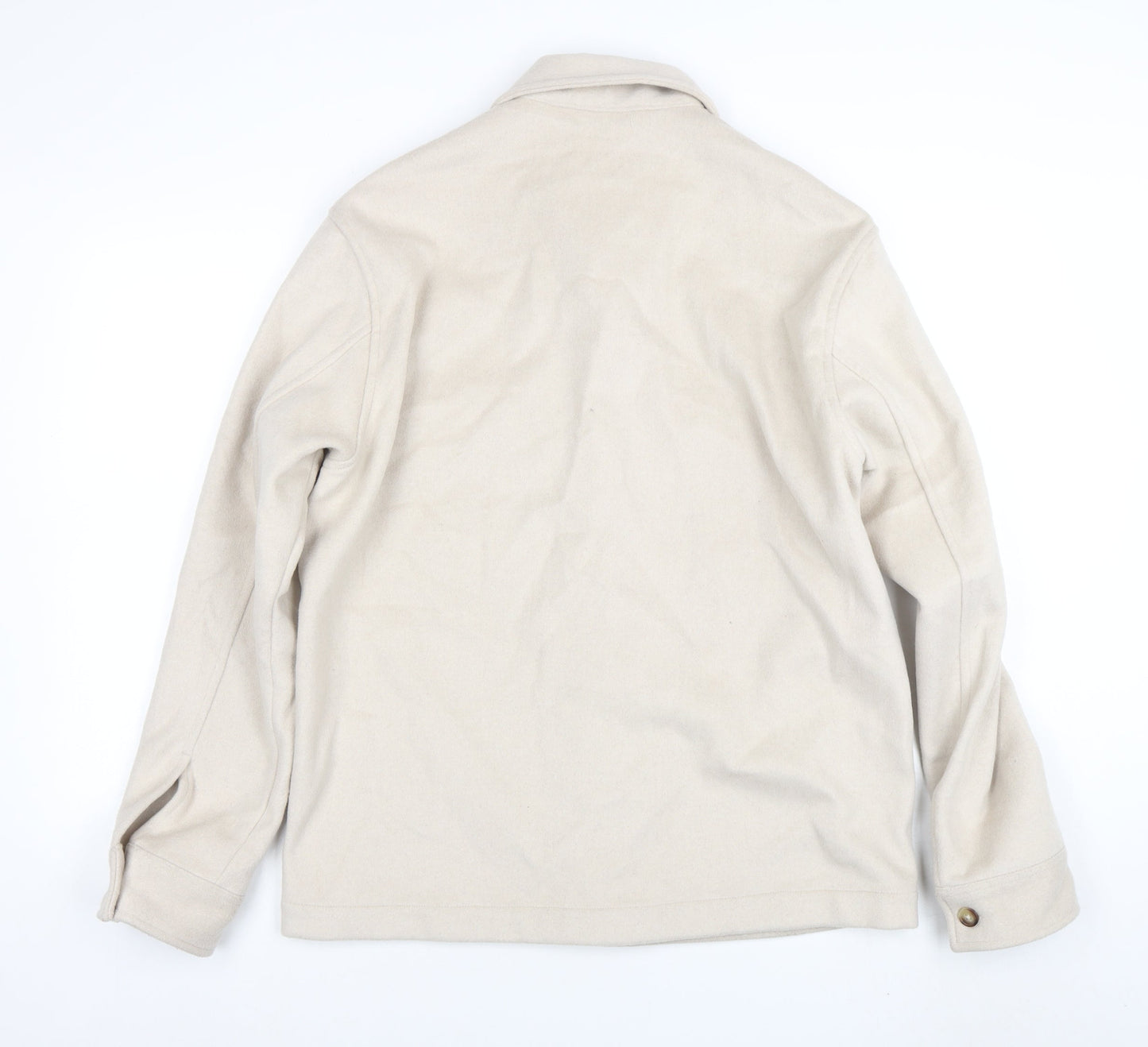 Mens UK Size M H&M Beige Basic Jacket