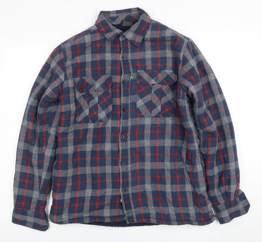 Mens UK Size S Trespass Blue Shirt Jacket