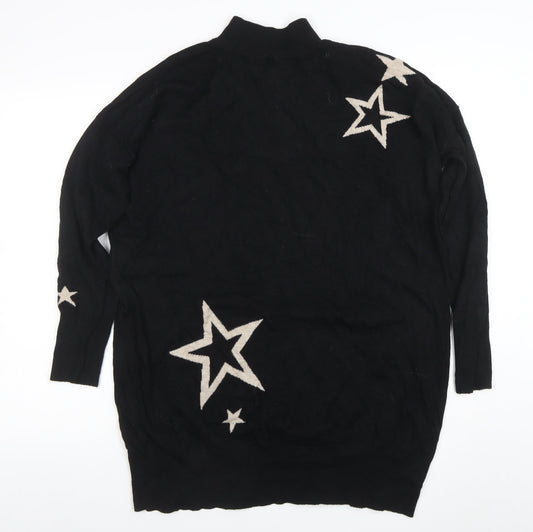 Womens UK Size L Wallis Black Pullover Jumper