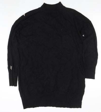 Womens UK Size L Wallis Black Pullover Jumper