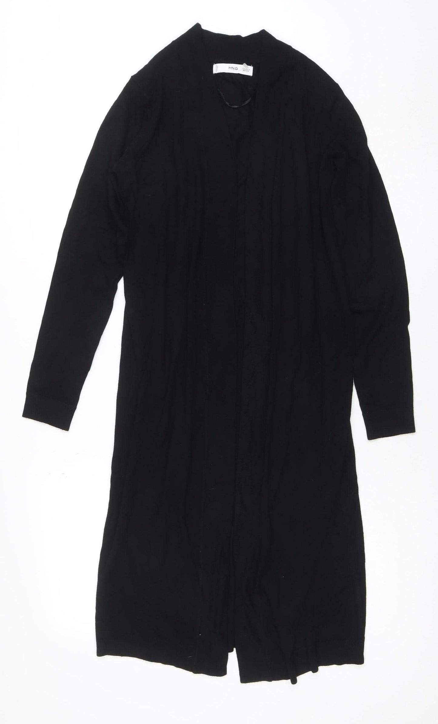 Womens UK Size 2XS MNG Black Cardigan Jumper