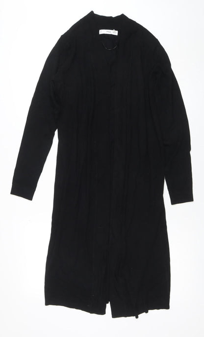 Womens UK Size 2XS MNG Black Cardigan Jumper
