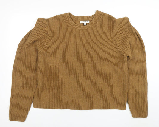 Womens UK Size 18 Marks and Spencer Beige Pullover Jumper