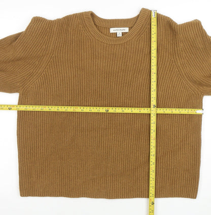 Womens UK Size 18 Marks and Spencer Beige Pullover Jumper