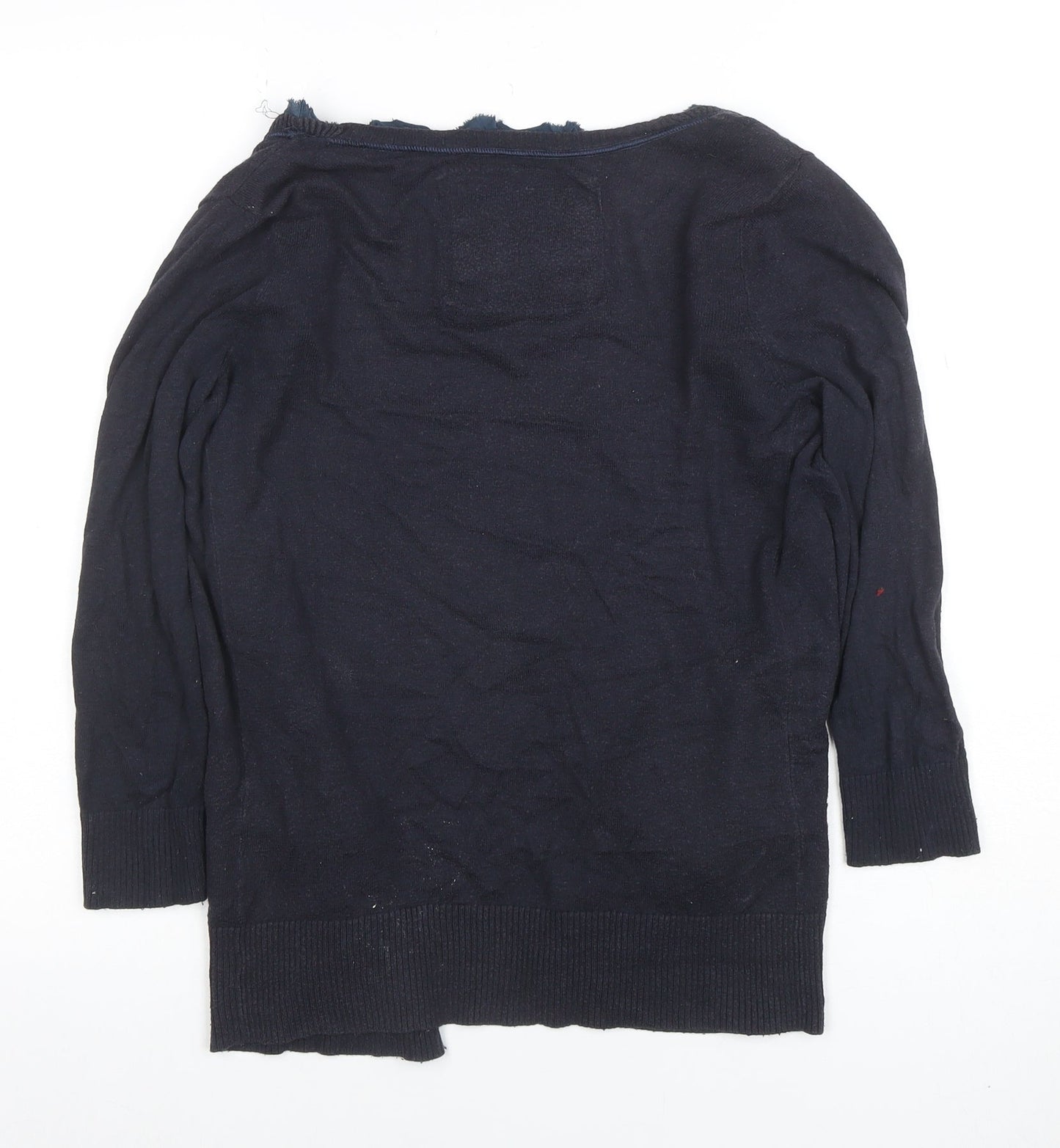 Womens UK Size S Abercrombie & Fitch Blue Cardigan Jumper