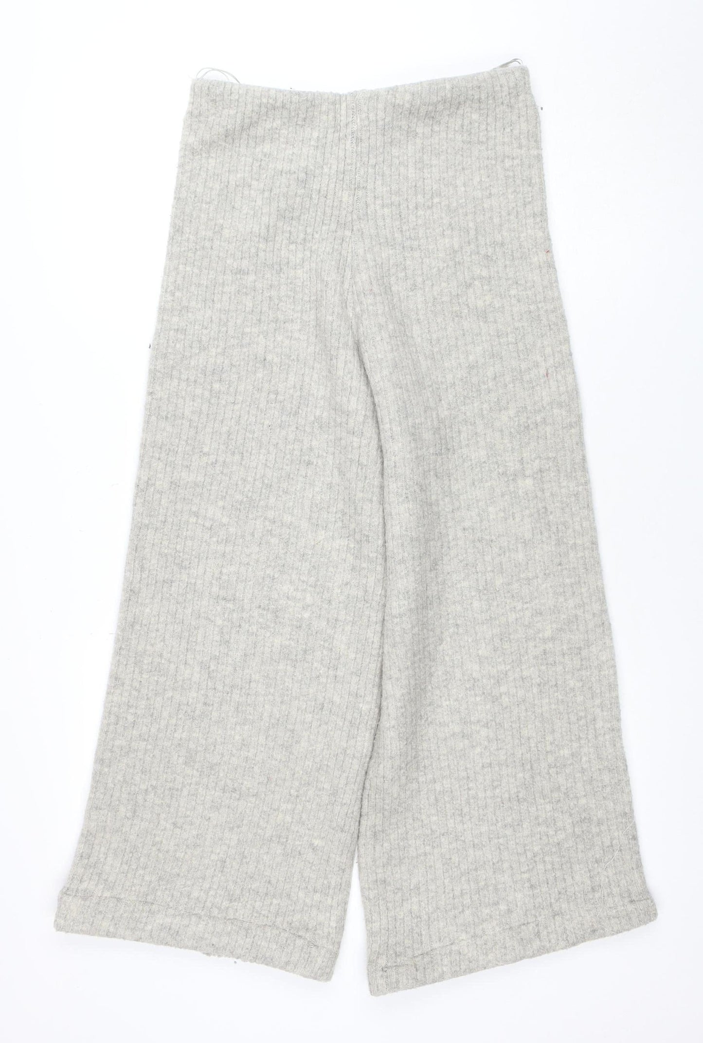 Womens UK Size 10 Mango Relaxed Fit Casual Travel Grey Trousers