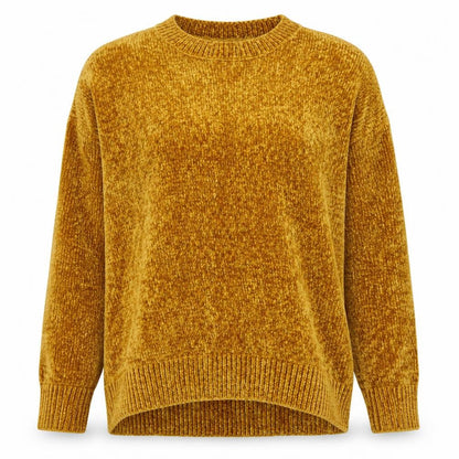 New Look Women's Brown Crew Neck Knit Pullover Jumper Size M