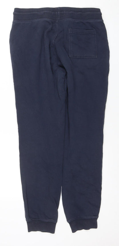 Mens UK Size S F&F Regular Fit Jogger Blue Trousers
