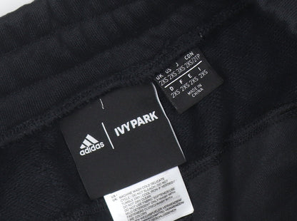 Mens UK Size 2XS Adidas Ivy Park Regular Fit Jogger Black Trousers