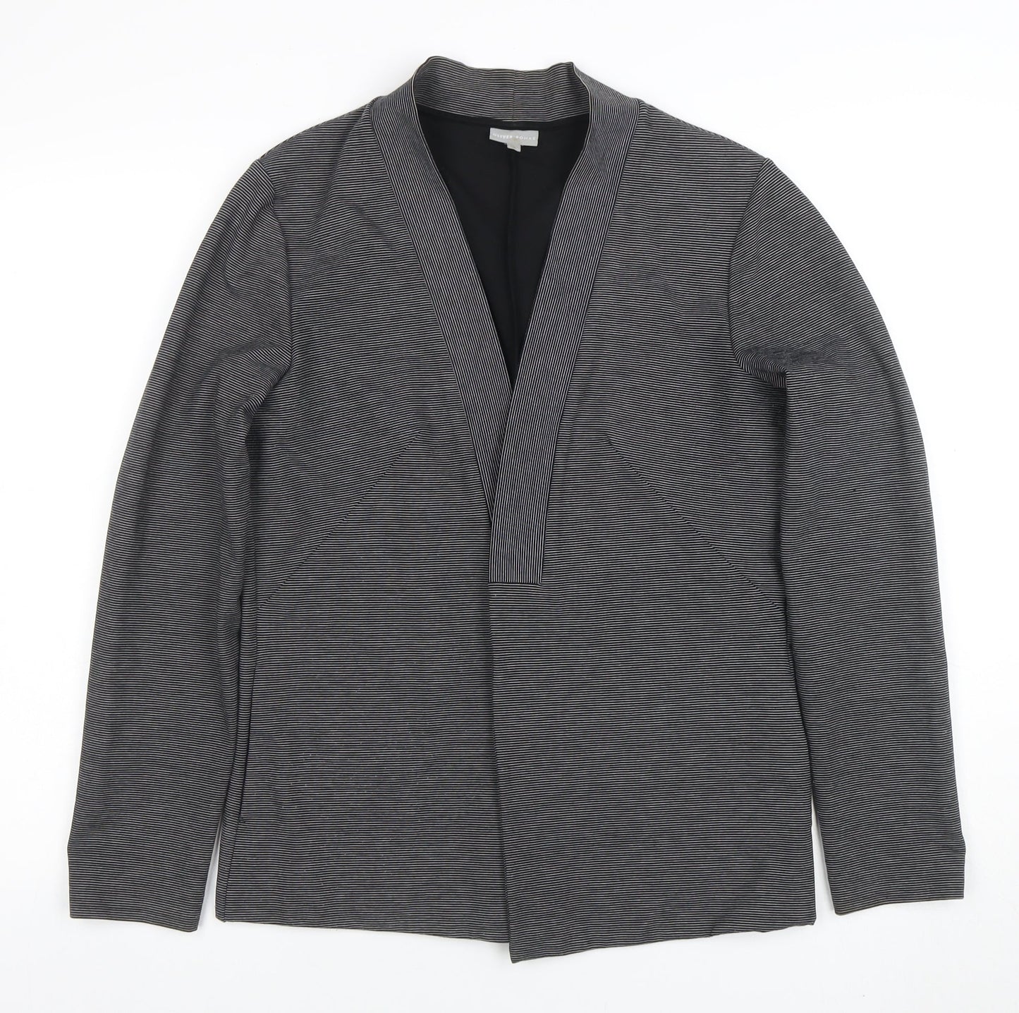 Womens UK Size 12 Oliver Bonas Regular Grey Blazer